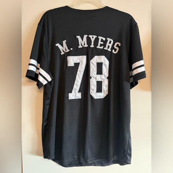 Michael Myers Haddonfield Slashers Baseball Jersey - Picture 2 of 3